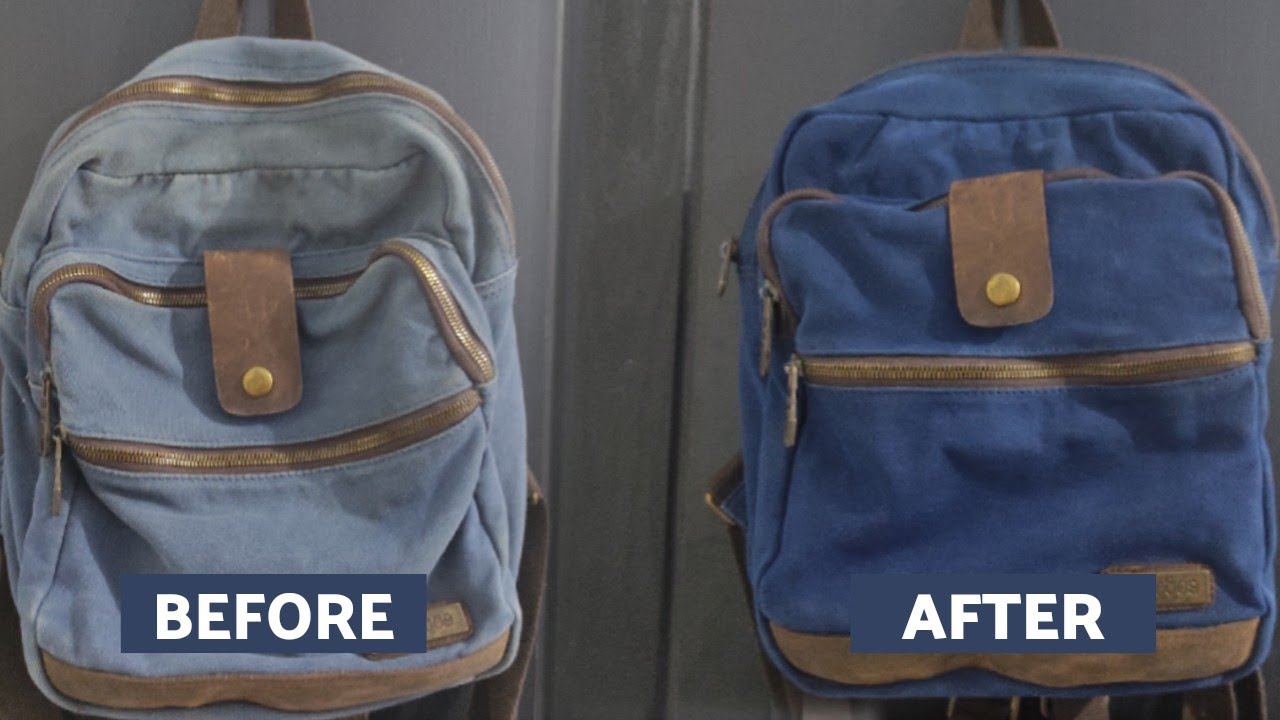 Recolor Tas Kanvas | DIY Repaint Tas | Menyulap Tas Lama Jadi Baru