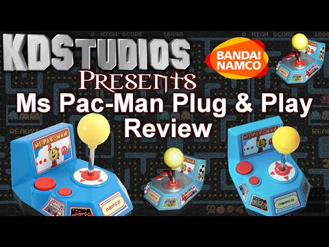 その他 Ms Pacman: Namco 2 Plug n Play TV Games Ms. Pacman (Namco II) Plug & Play TV Game (2004) [Jakks Pacific