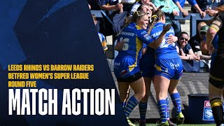 HIGHLIGHTS | Rhinos Women vs Barrow Raiders Ladies