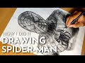 Drawing Spider-Man (Tobey's Version) • Hyper Real Graphite Artwork