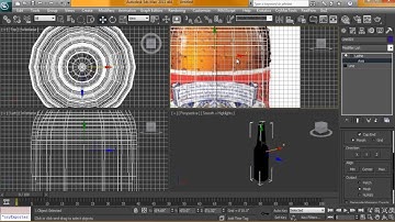 Photorealistic Beer Bottle in 3D Studio Max - Part 1