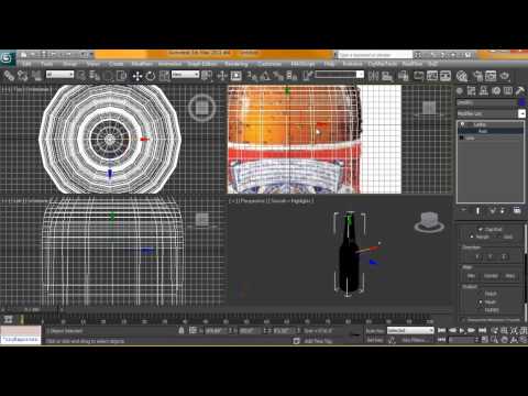 Photorealistic Beer Bottle in 3D Studio Max - Part 1