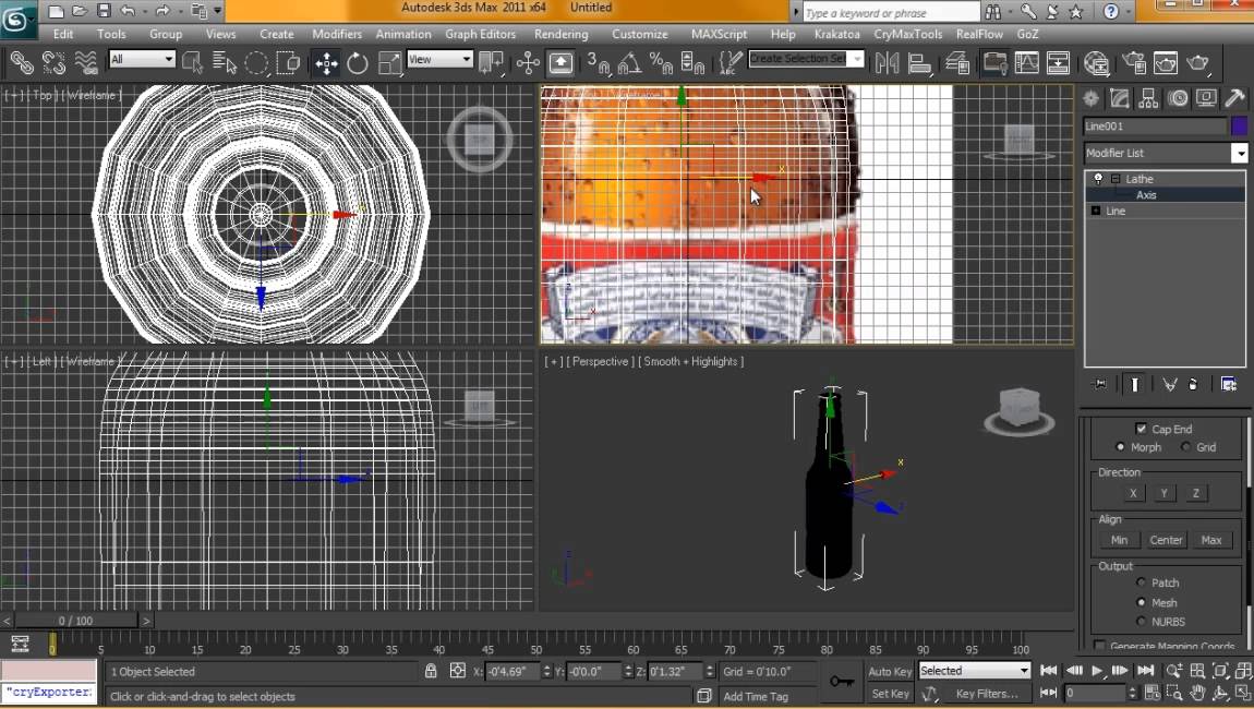 Photorealistic Beer Bottle in 3D Studio Max - Part 1 - YouTube