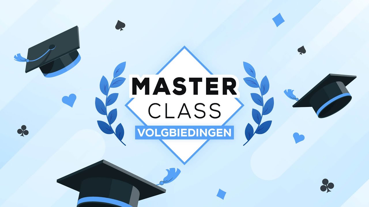 Masterclass met Tom Drijver - Volgbiedingen