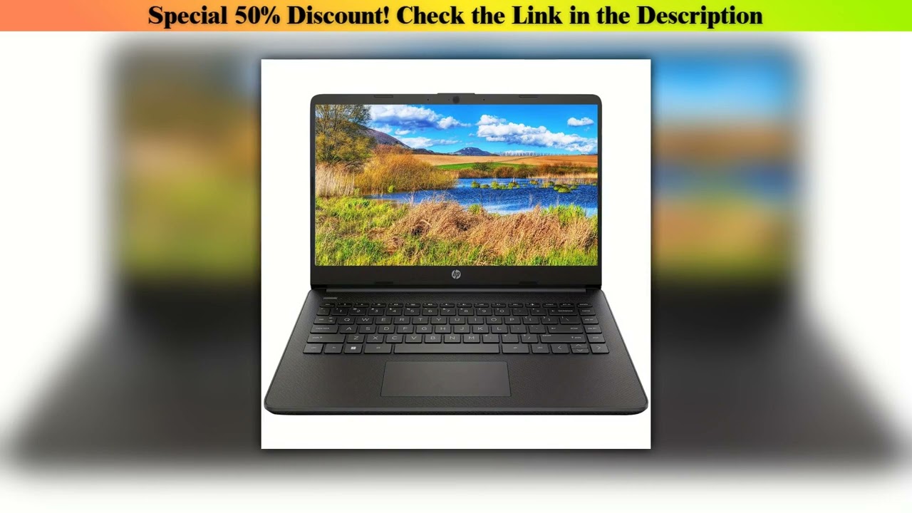 Top HP 14" Business Laptop,Intel Celeron N4120,16GB RAM,384GB Storage(128GB eMMC+256GB SD Card),1 Y