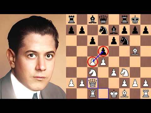 Capablanca explains his revolutionary move 