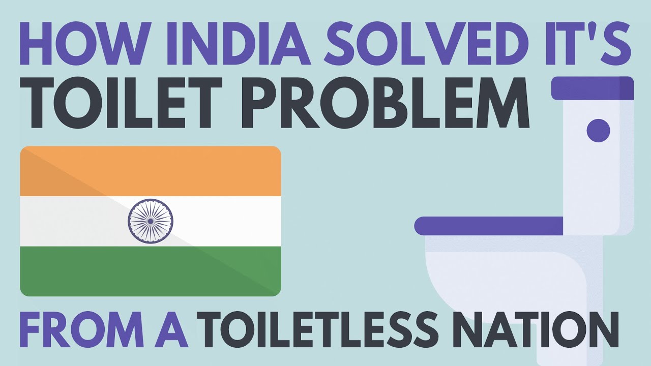 How INDIA solved it's Toilet Problem From a Toiletless Nation || Vaffinity