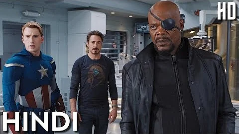 Avengers and Nick Fury Argument in Hindi | Tony Stark, Thor, Banner, Captain America Lab Scene