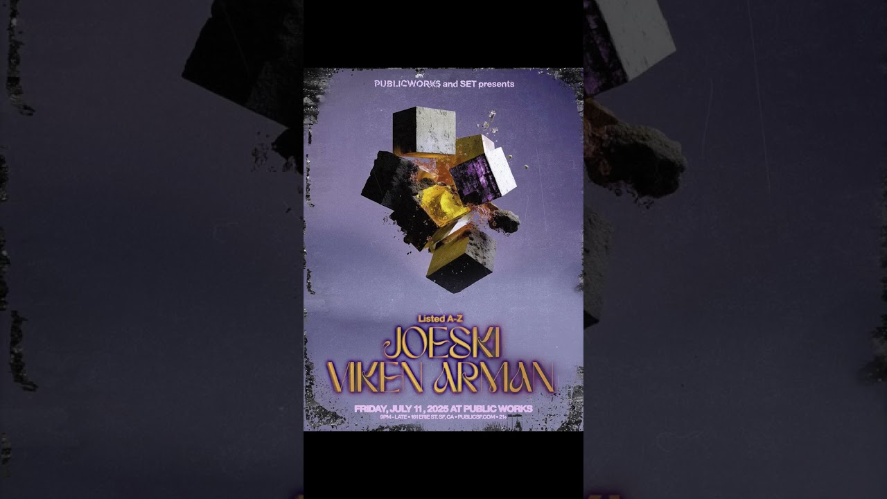 Joeski Live @ Public Works San Francisco CA 07.11.2025 House Music