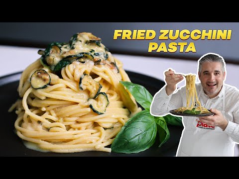 How to Make FRIED ZUCCHINI PASTA Like an Italian (Spaghetti alla Nerano)