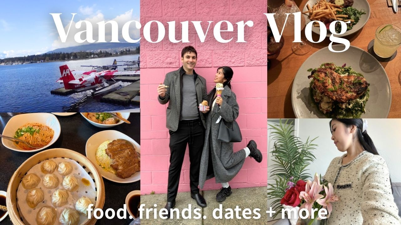 【海外生活Vlog】バンクーバー暮らしの幸せな1週間｜食べて、笑って、デートして