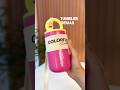 Tumbler mini ada tali slempang #tumblertechnoplast #tumblerestetik