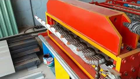 Máy Cán Tôn 1 Tầng 7 Sóng  Đầu Dập Vòm- Cơ Khí Đại Thắng