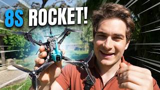 This 8S Racing Drone is a Rocket! Sequre Rison 5