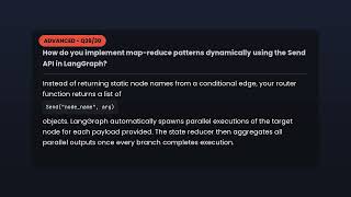 LangGraph Interview Questions: 30 Questions (Beginner to Advanced)