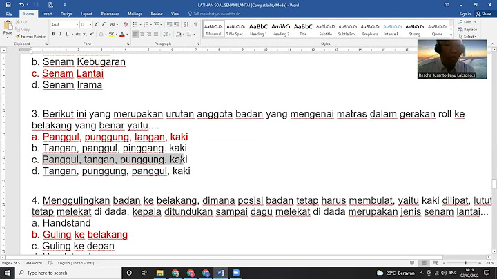 Manakah contoh dibawah ini yang termasuk dalam gerakan dasar senam irama atau senam ritmik