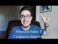 Learn Italian Ep.36 - Imperfect Subjunctive  Congiuntivo Imperfetto  Advanced Italian 3