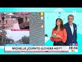 Michelle Adam ¿Hasta qué hora continuarás las precipitaciones? | Tu Día | Canal 13