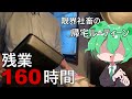 【限界】残業160時間。社畜の帰宅ルーティーン【ゆっくり料理】
