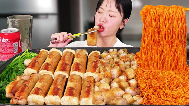 배고파서 겉바속촉 통대창 5kg + 불닭볶음면 먹방 🔥ㅣ대창 먹방 I ate 5kg of Daechang & Samyang Spicy Fire Noodles  🔥  MUKBANG