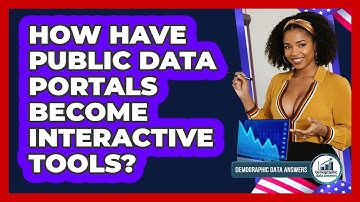 How Have Public Data Portals Become Interactive Tools? - Demographic Data Answers