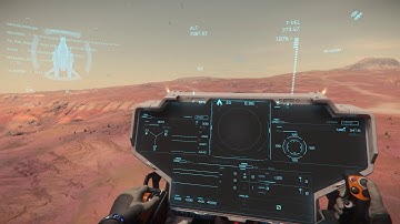Star Citizen 3.6.0 - Hover mode with Mustang on Hurston (1)