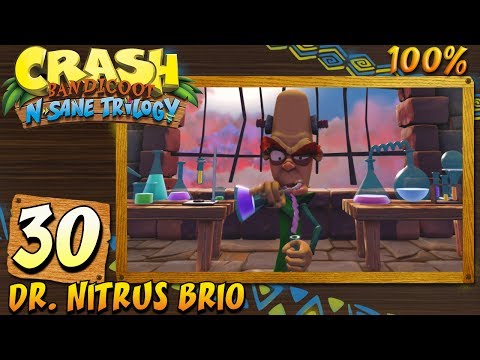 Crash Bandicoot : N. Sane Trilogy (ITA)-30- BOSS Dr. Nitrus Brio [100%]