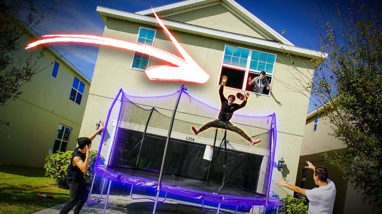 visa americana costa rica PULAMOS DA JANELA EM UMA CAMA ELÁSTICA! ( insano )