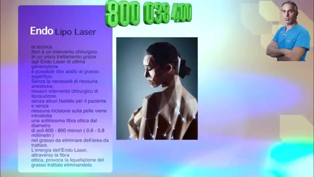 ADDIO AL GRASSO SUPERFLUO Endo lipo laserMedicina EsteticaRoma YouTube