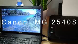 :     .  Canon Pixma MG2540S