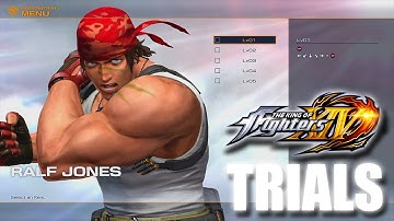 KING OF FIGHTERS XIV Ralf Jones TRIALS