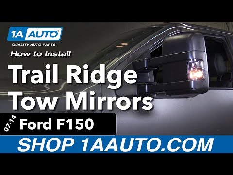 How To Install Trail Ridge Tow Mirrors 07-14 Ford F150