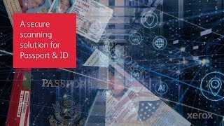 Xerox Passport Scanner Accessory - a Secure and Convenient Identity Capture Solution