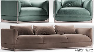 №144. Sofa modeling " Foscari_visionnaire " Autodesk 3ds Max & marvelous designer №144. Sofa modeling " Foscari_visionnaire " Autodesk 3ds Max & marvelous designer