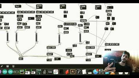 Sensores de celular en Max/MSP
