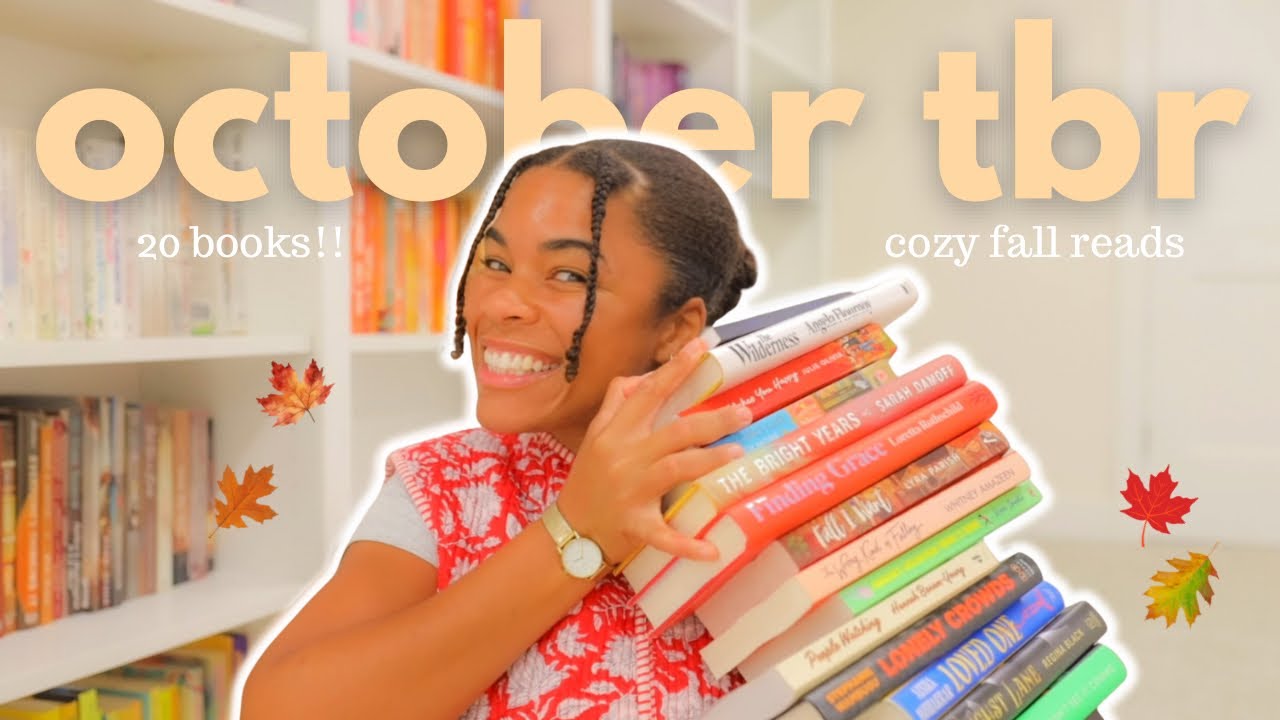 20 книг, которые я хочу прочитать в октябре 🎃🧡