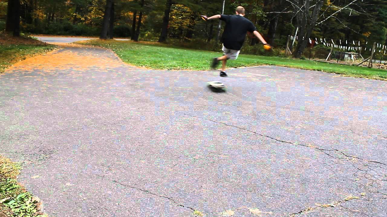 Switch and Regular toeside 360 Shuv