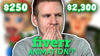 I Paid Animators on FIVERR To Finish My Cartoon...