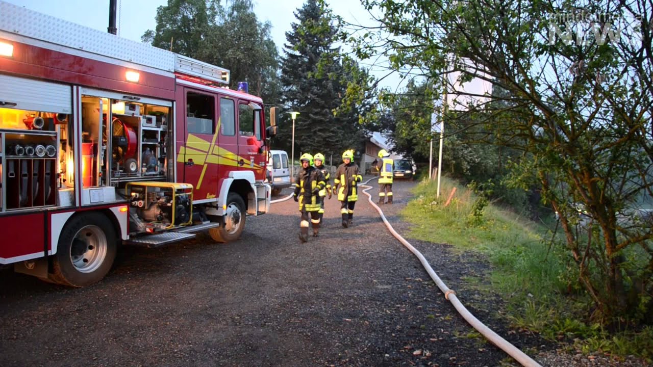 Hauptübung Feuerwehr Siebnach 2014