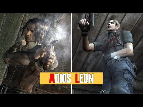 Luis Kills Leon Scene Removed From the Resident Evil 4 Remake (Adios Leon)