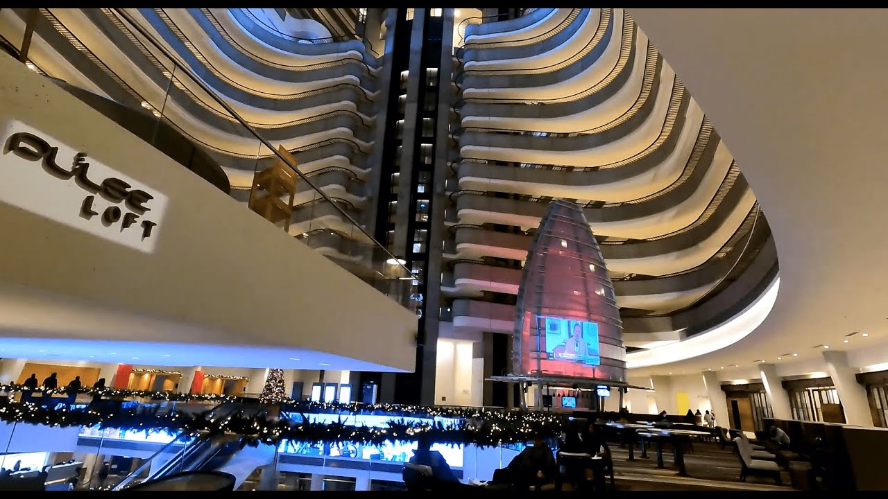 The Hyatt Regency and Marriott Marquis, Atlanta Georgia (12/15/23)