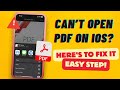 Trouble Opening PDFs on iPhone/iPad? Easy Fix & Save with UPDF! 📱