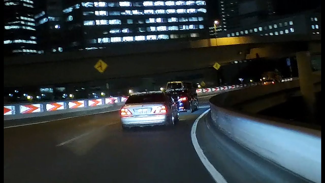 割り込みクラウンに煽り運転で応じるセルシオ ドライブレコーダー映像 自動車動画ちゃんねる