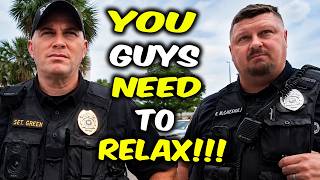 Information Cops Try to Arrest Auditor at Post Office—Then Sergeant Reads Poster 7! Guide
