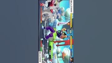 Gogeta ( SSGSS) VS Broly. Dragon fighter Z. Fighting. #Shorts