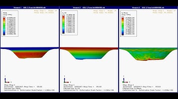 Simulation of SPIF for a Truncated Cone Using Abaqus - side view demo