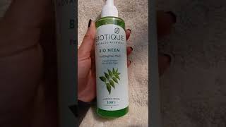 Biotique Neem face wash // for clear skin //