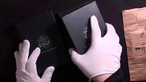 016 - Unboxing 5x Carson City 1883-1884 GSA Morgan Silver Dollars