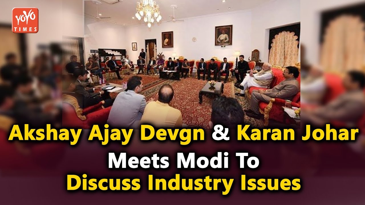 Akshay Kumar, Ajay Devgn And Karan Johar Meets PM Modi To Discuss Industry Issues | YOYO Times