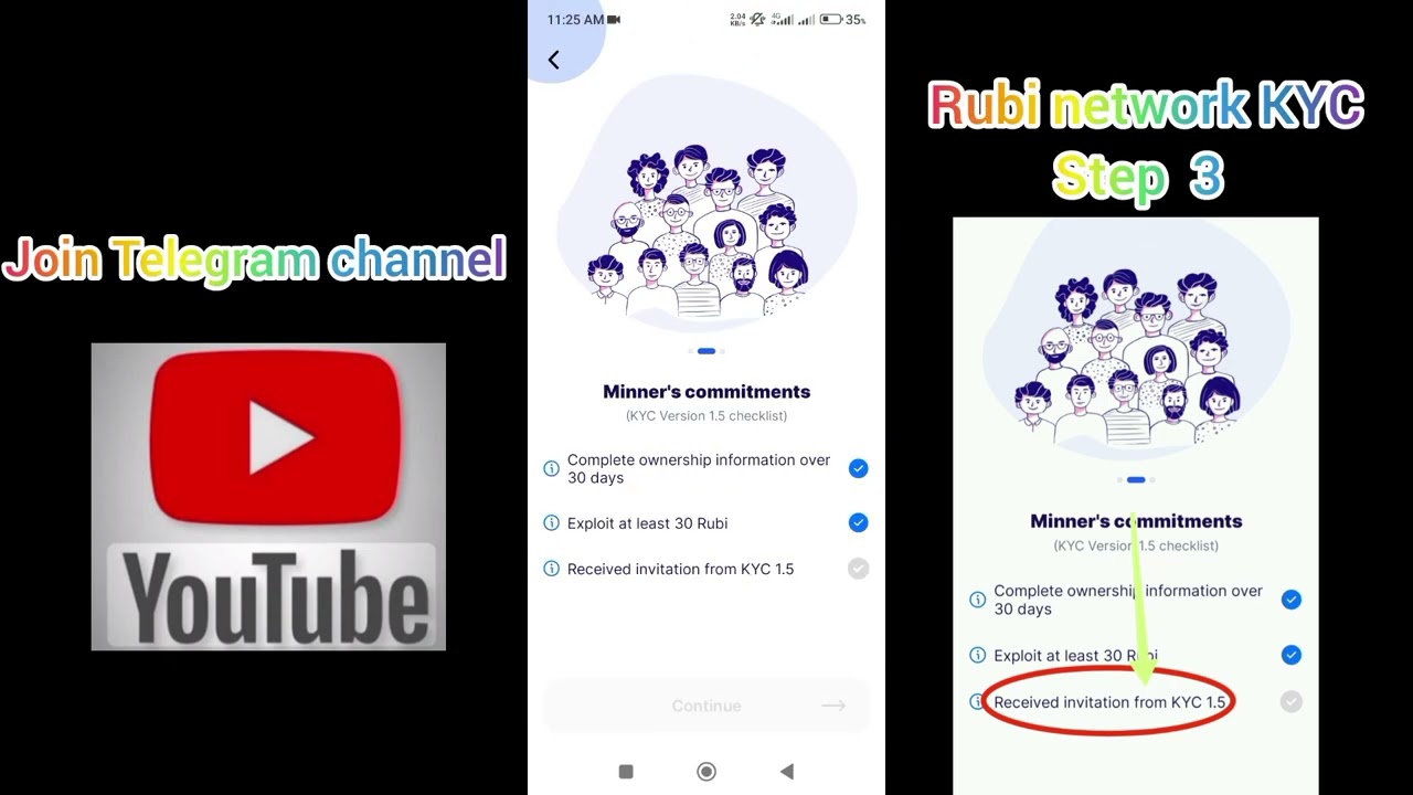 Rubi network or bee network kyc problem lunch time update 